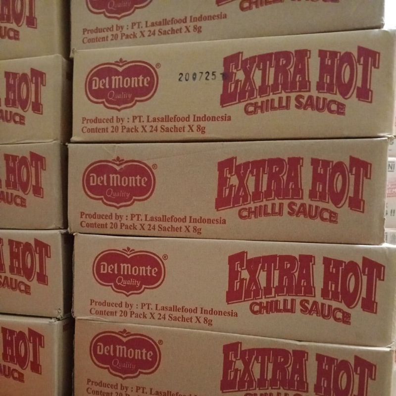 

Del Monte Extra Hot Chili Sauce Sachet - 20 pack