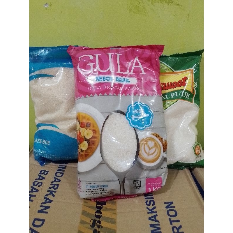 

Gula Kemasan 1 Kg (Per Paket)