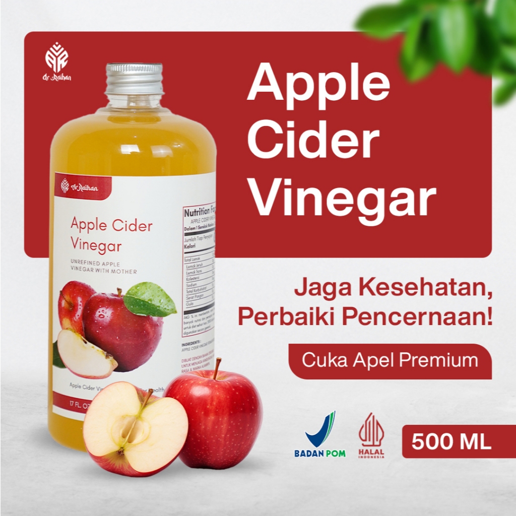 

CUKA APEL Ar-Raihan ORIGINAL ORGANIK 250ML / APPLE CIDER VINEGAR WITH MOTHER/ CUKA SARI APEL / ￼Cuka Apel Premium With The Mother - Cuka Apel Original - Apple Cider Vinegar - Diet Detoks - Cuka Apel Murni , fermentasi apel, cuka apel terlaris