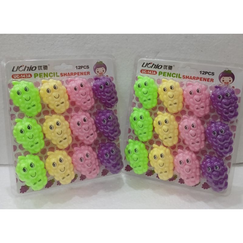 

Rautan Pensil Grape UC-143 A isi 12 pcs