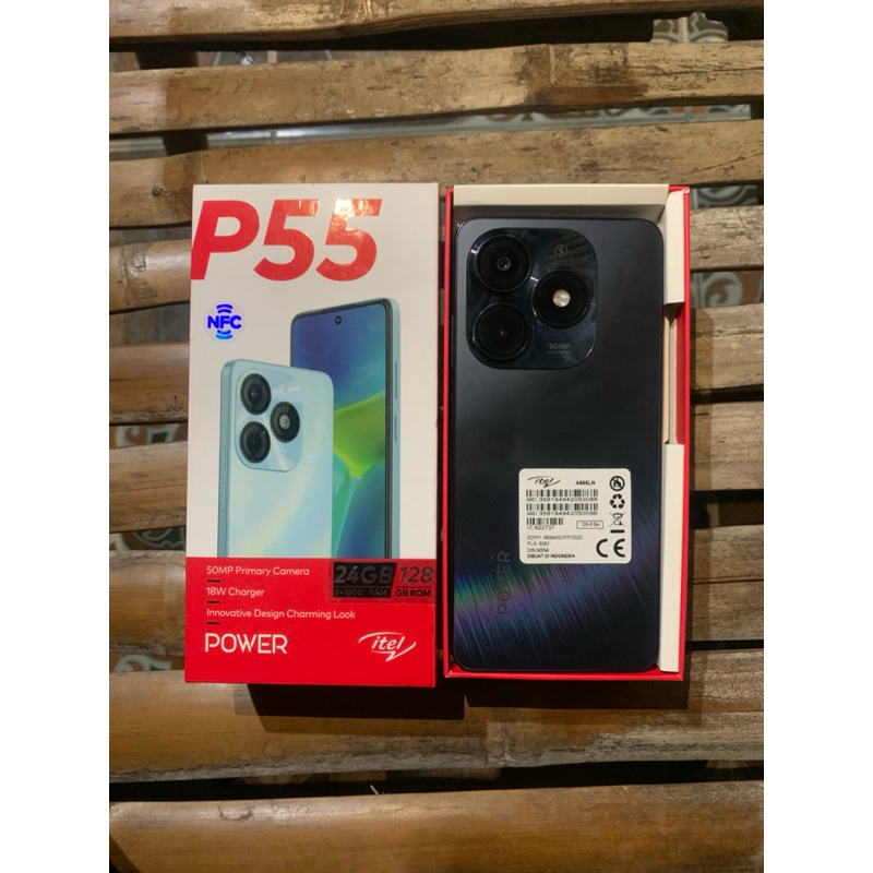 (SECOND) HP itel P55 ram 8/128 Fullset Segel