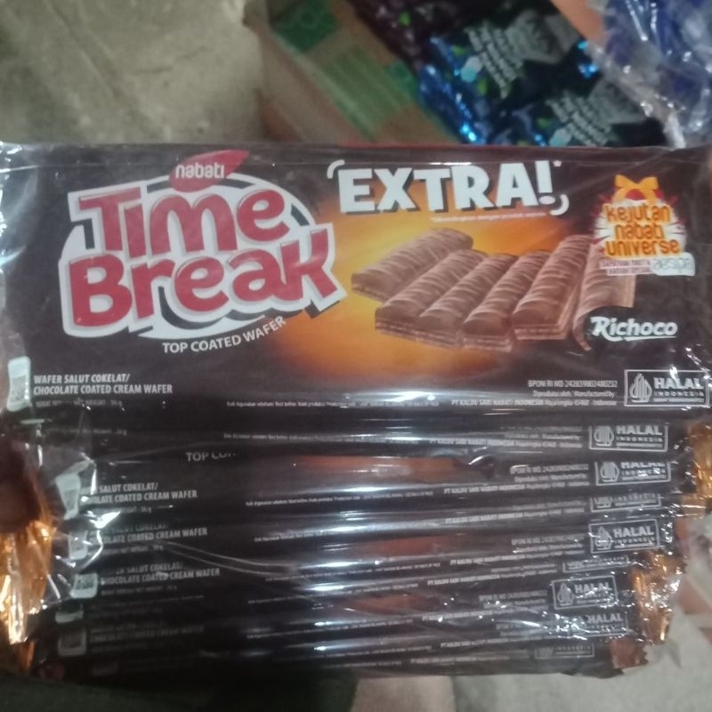 

time break coklat isi 11 pcs