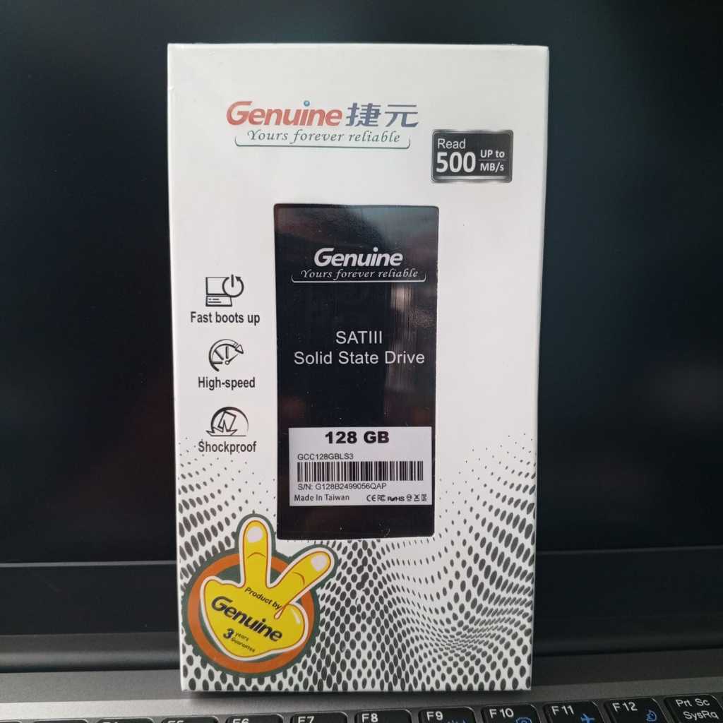 SSD Genuine 2.5" SATA III Solid State Drive 128 GB