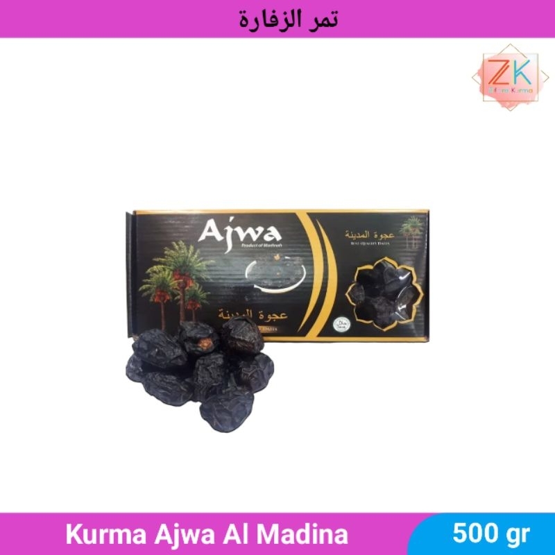 

Kurma Ajwa - Kurma Nabi Original Premium 500 Gram