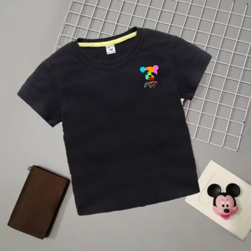 Baju | Kaos Harian Anak Distro Laki Laki Perempuan  Motif BREND ELSHAKA KIDS KECIL | fashion Pakaian