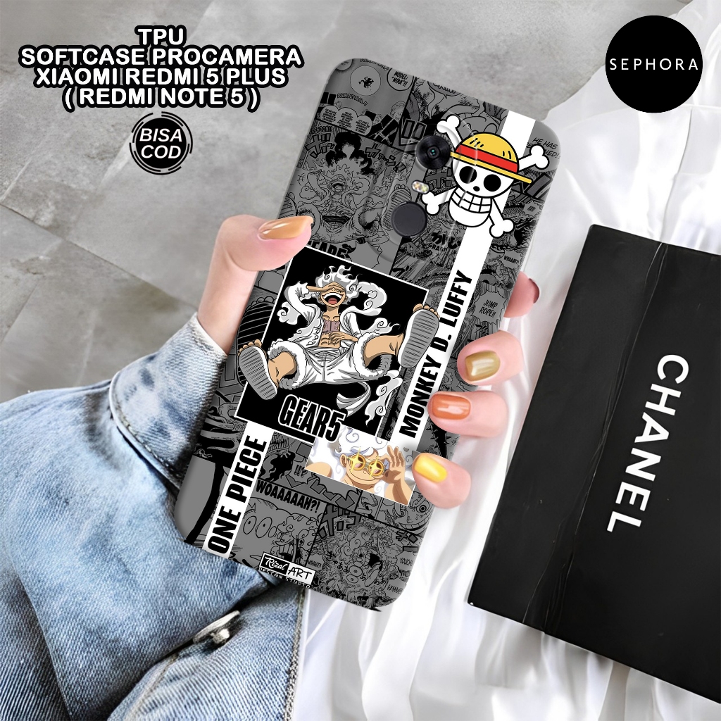 Case XIAOMI Redmi 5 Plus ( Note 5 ) - Fashion Case Anime - Softcase Redmi 5 Plus ( Note 5 ) - Case P