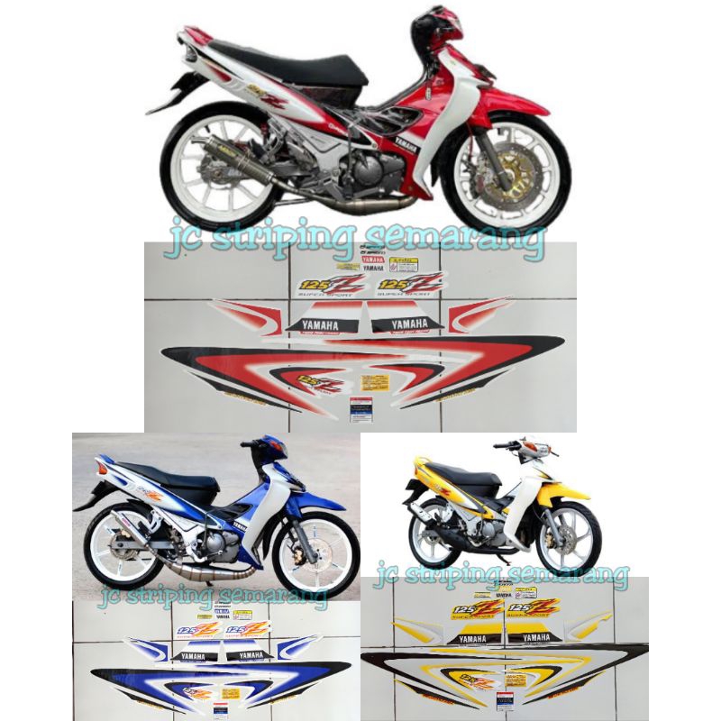 striping yamaha 125z sabit
