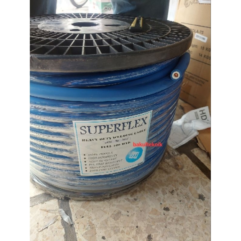 kabel las 50mm full tembaga superflex