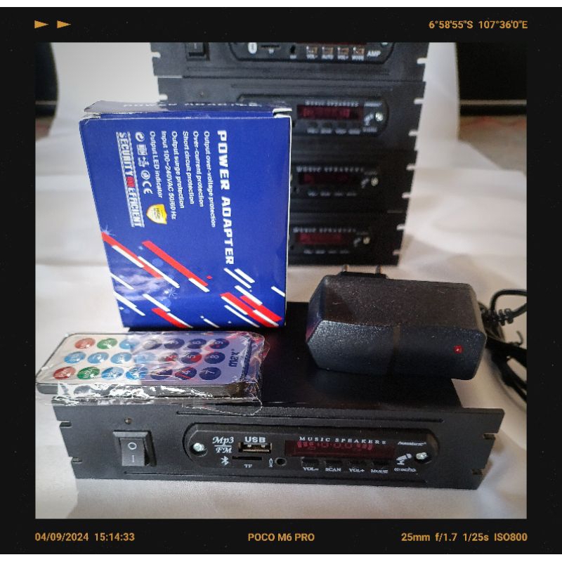 kit mp3 bluetooth+amplifier