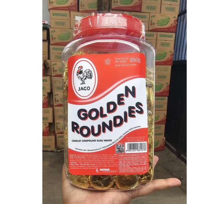 

Coklat KoinGolden Roundies 850gr