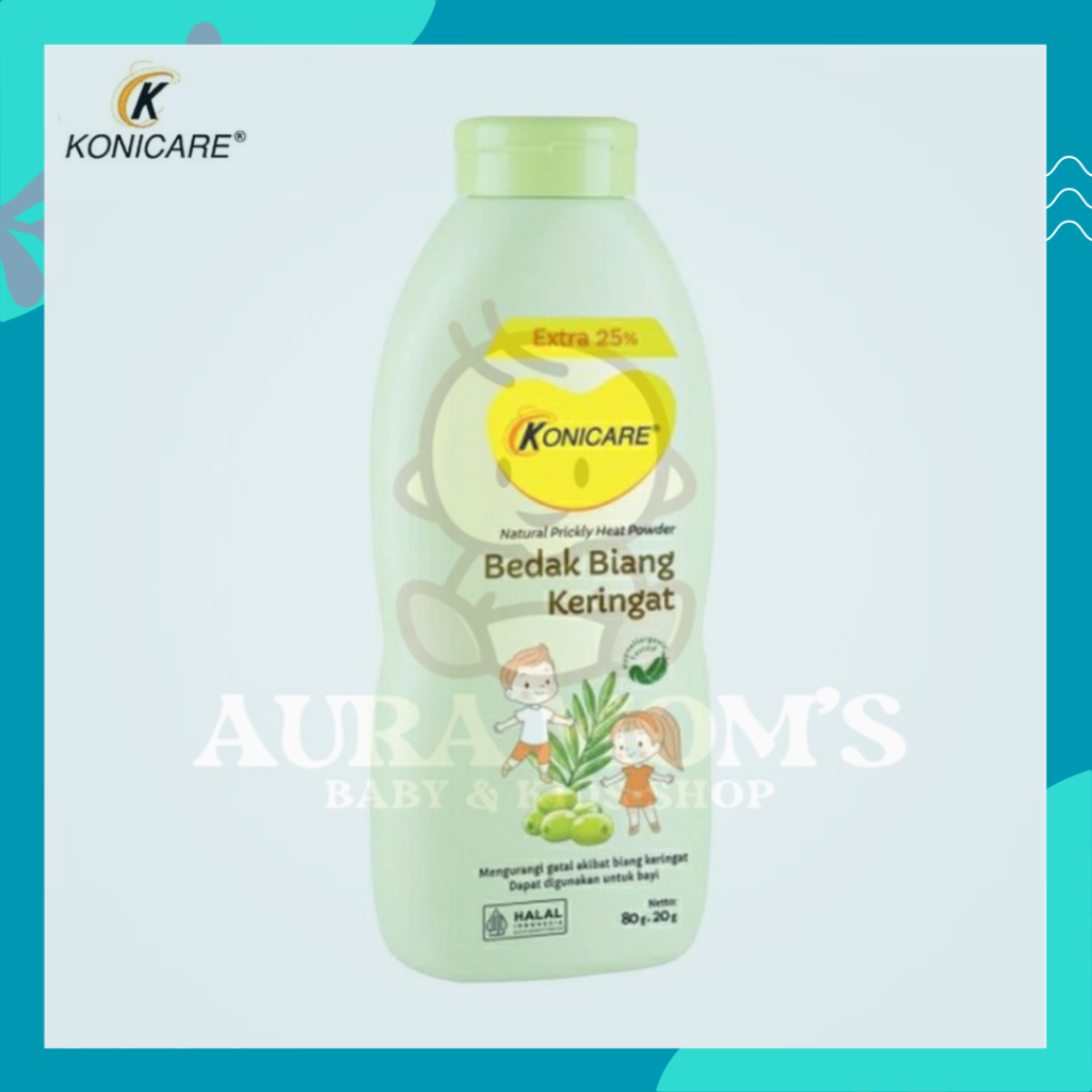 KONICARE - BEDAK BIANG KERINGAT 80GR BEDAK ANAK