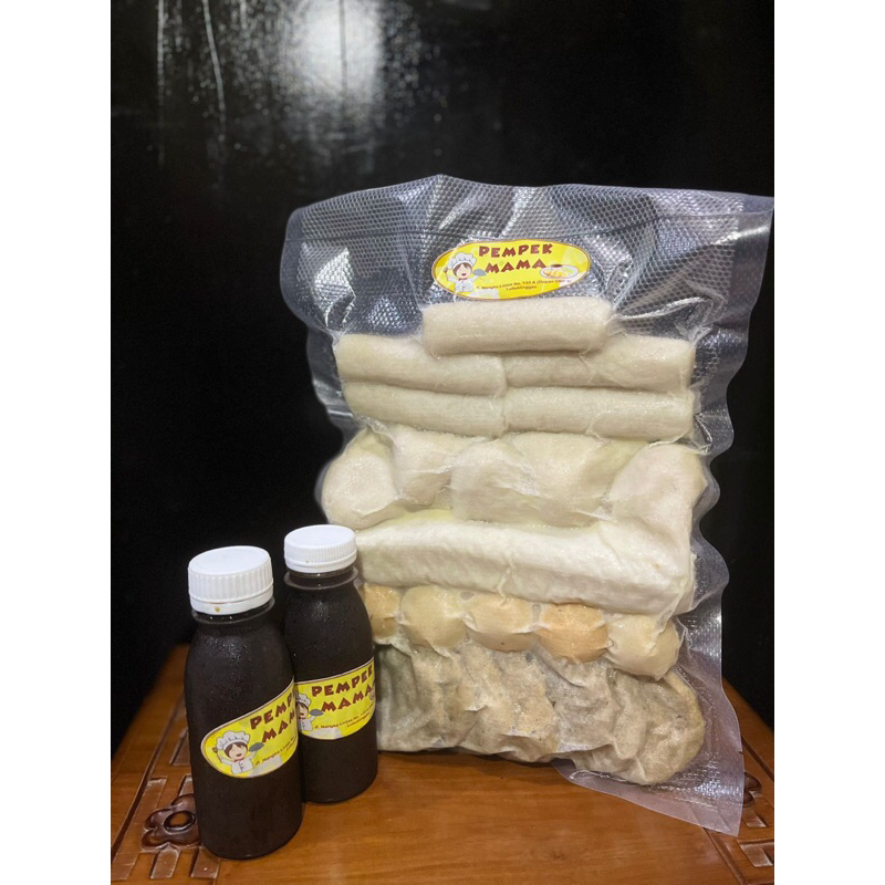 

pempek tenggiri per pack isi campur