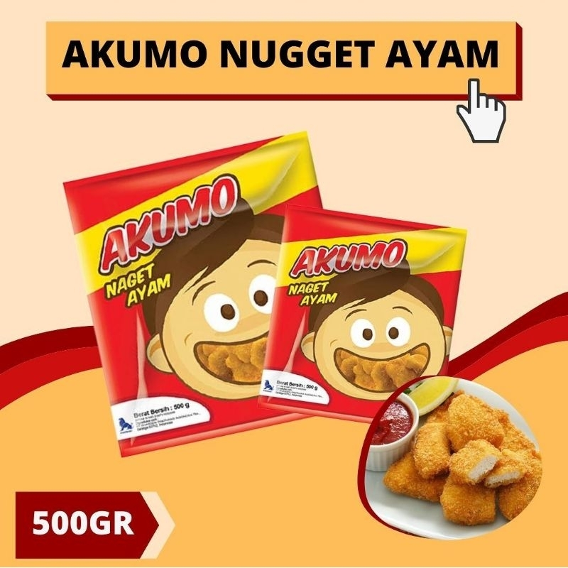 

AKUMO NUGGET AYAM [ 500gr ]