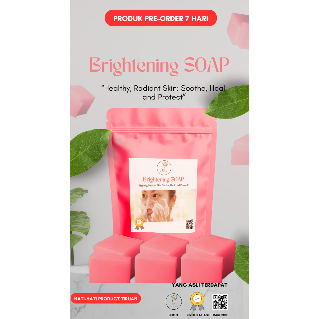 Pink Whitening Soap Dc Beauty Care