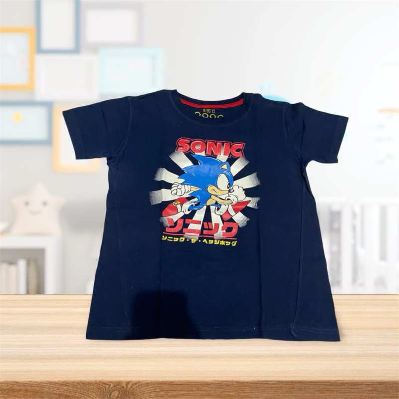 Kaos Anak Sonic Preloved Second