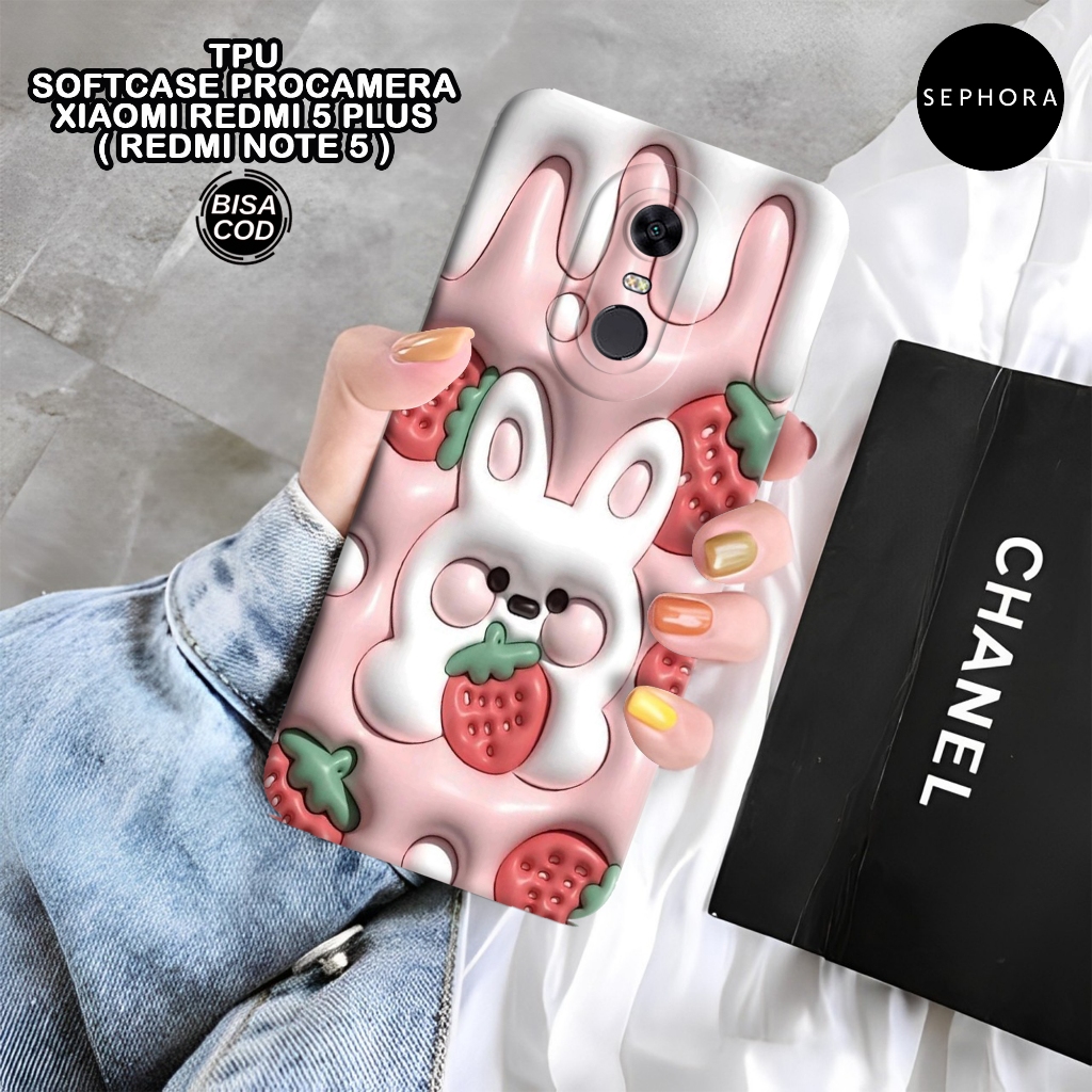 Case XIAOMI Redmi 5 Plus ( Note 5 ) - Fashion Case Lucu - Softcase Redmi 5 Plus ( Note 5 ) - Case Pr
