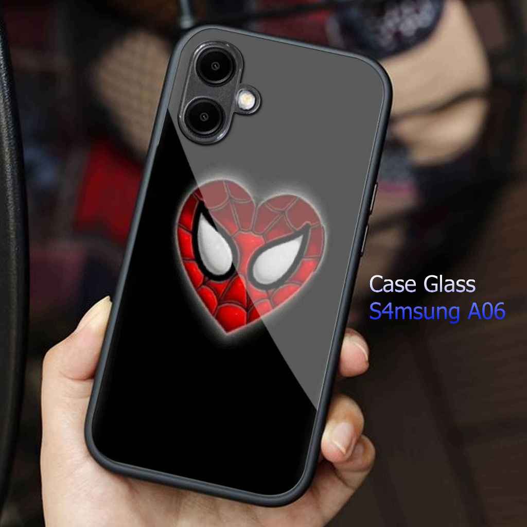 Softcase Glass Kaca Samsung A06- Casing Hp  Samsung A06 - Case Hp Samsung A06 - Softcase  Samsung A0