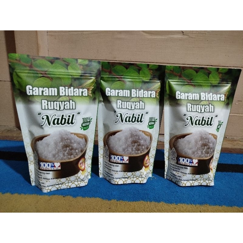 

PAKET HEMAT 3 PCS || GARAM RUQYAH KALIMANTAN 500 gram Termurah, Terlaris