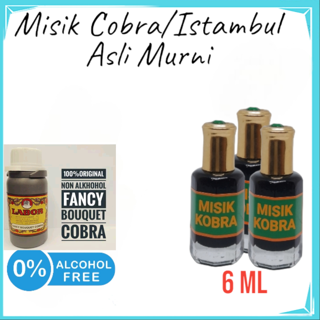 Minyak Kobra Misik Istambul Fancy Bouquet Cobra 6 ml