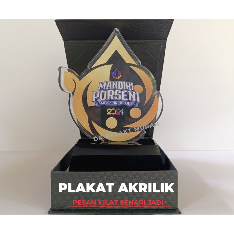 Plakat,Penghargaan,TROPHY,Plakat Wisuda, Akrilik tebal tebal 8MM ukuran 20×10