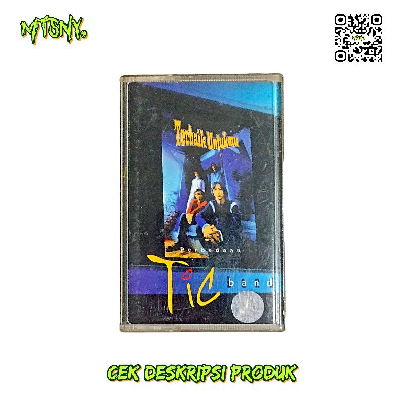 Kaset Pita Musik Pop Rock Tic Band Album Terbaik Untukmu 2001 Lawas