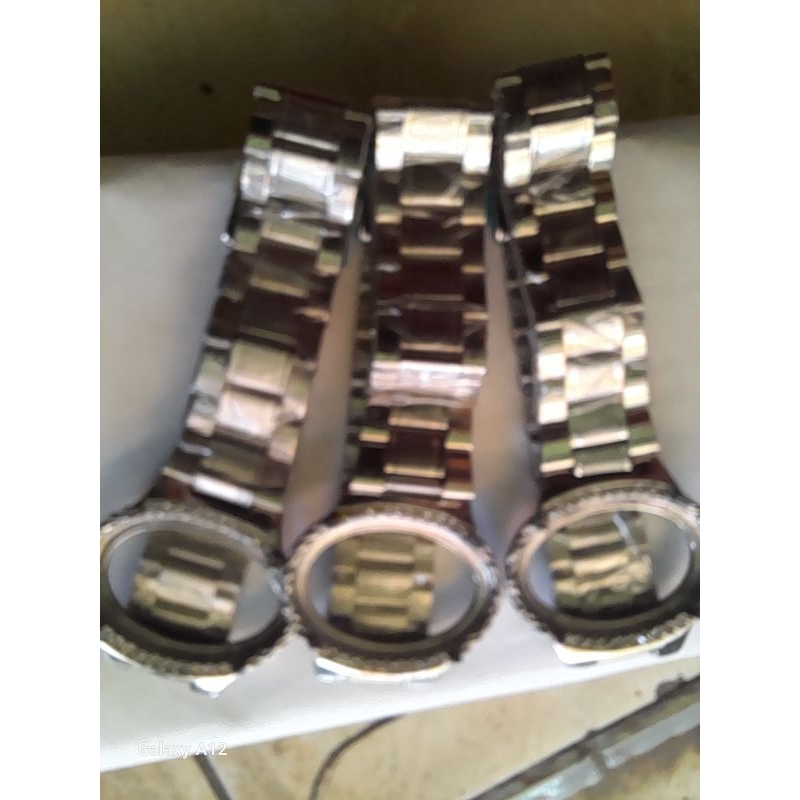 gelang titanium batu aki model jam tanpa batu kosongan gelangnya saja