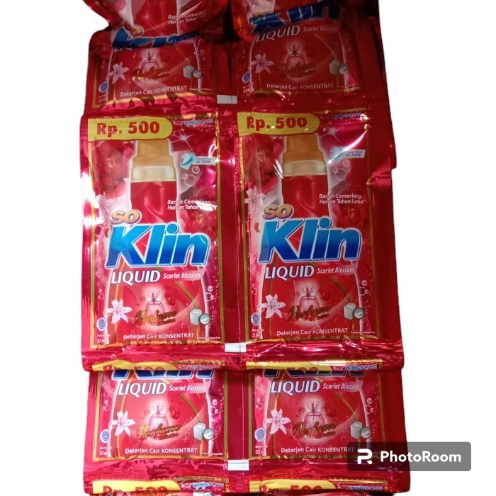 So Klin Liquid Cair Rencengan 500 [ 1/2/3 Karton ]