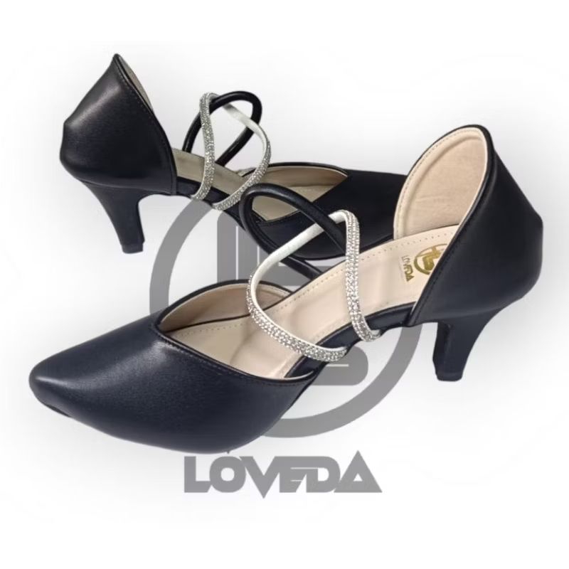 Loveda EA005-A Sepatu Heel Wanita Premium 7 Cm