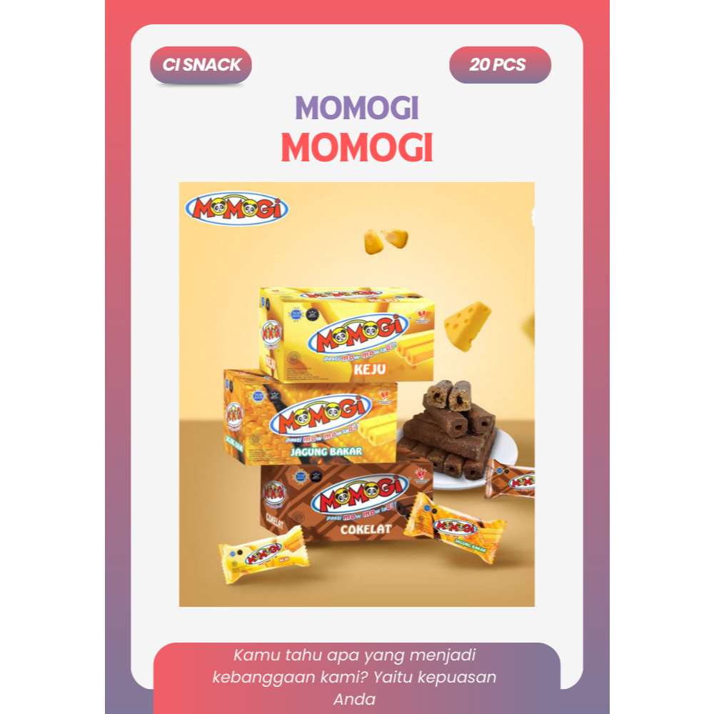 

Momogi stik kotak coklat jagung bakar isi 20 pcs