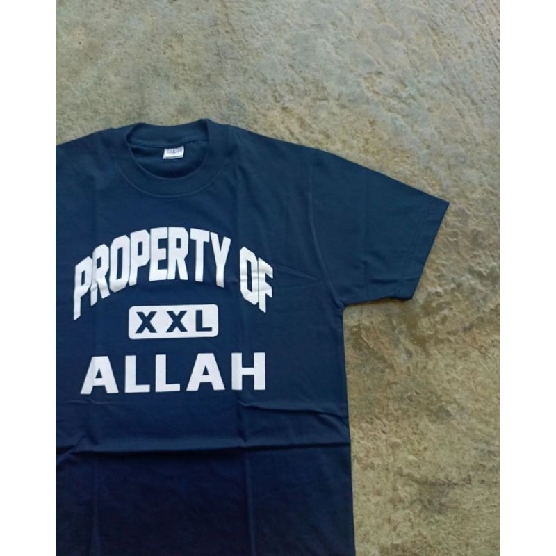 PROPERTY OF XXL ALLAH(POA)|NEW|NAVY MERCH BY OUTLAWS