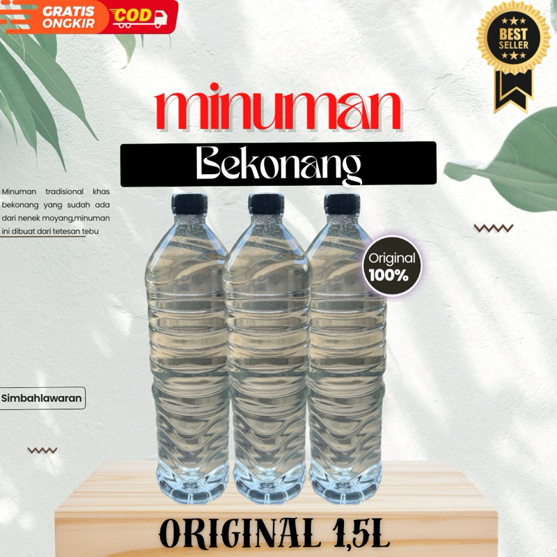 

minuman herbal khas B3konang 1,5liter