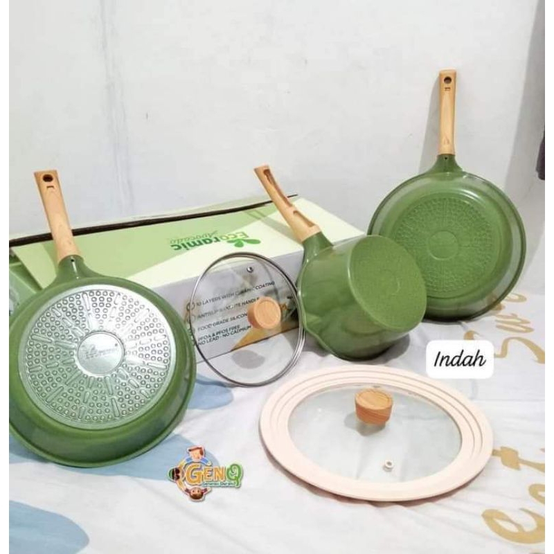 ECORAMIC AVOCADO PAN SET