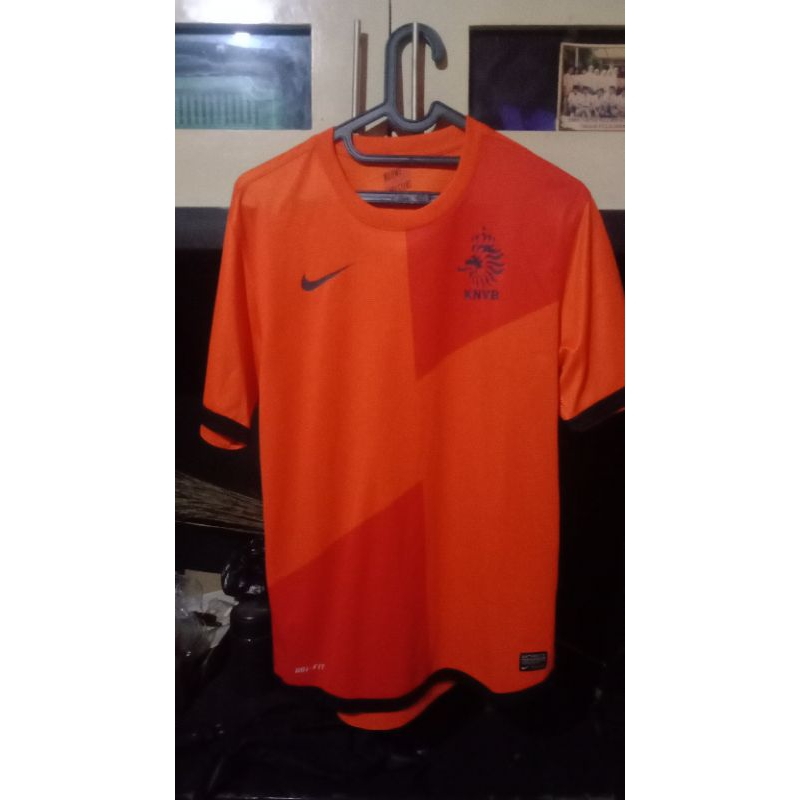 jersey belanda kondisi 95% tahun 2012 ukuran S dan jersey madrid away