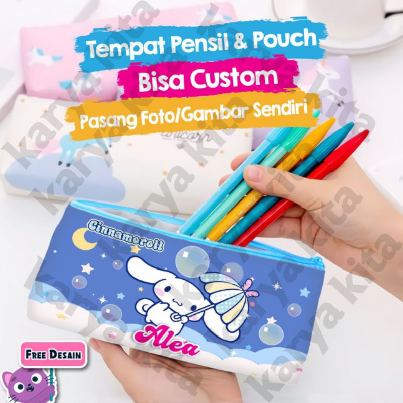 

TEMPAT PENSIL CUSTOM BEBAS GAMBAR