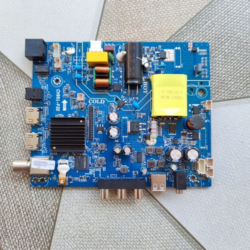 mb mobo mainboard module mesin tv polytron PLD32CV1869/S PLD 32CV1869/S