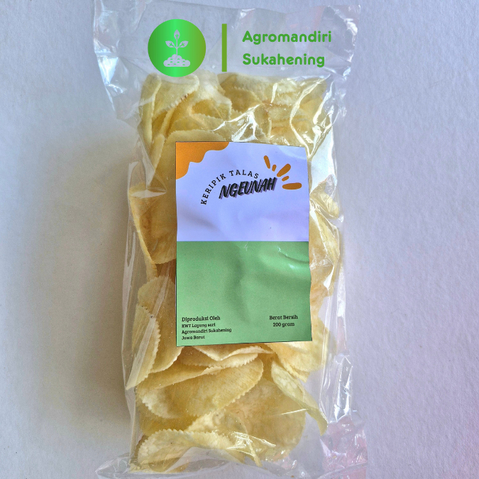 

Keripik Talas 200 gram Sukahening