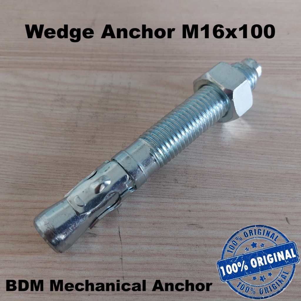 TRUBOLT M16x100 DYNABOLT / DINABOL / WEDGE ANCHOR - BDM