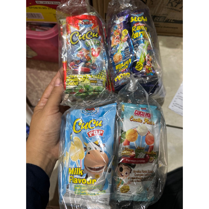 

CUCU POP | MAGIC GLOW RASA VANILA | CUCU POP MILK FLAVOUR | CUCU POP EXOTIC FRUITS