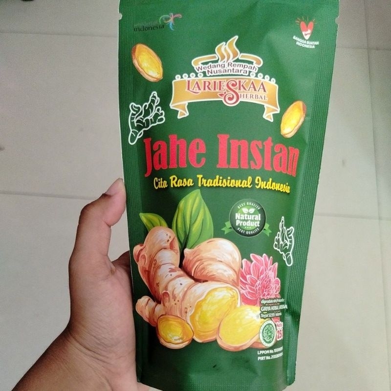 

Jahe Instan 250gr by Larieska Herbal Tegal