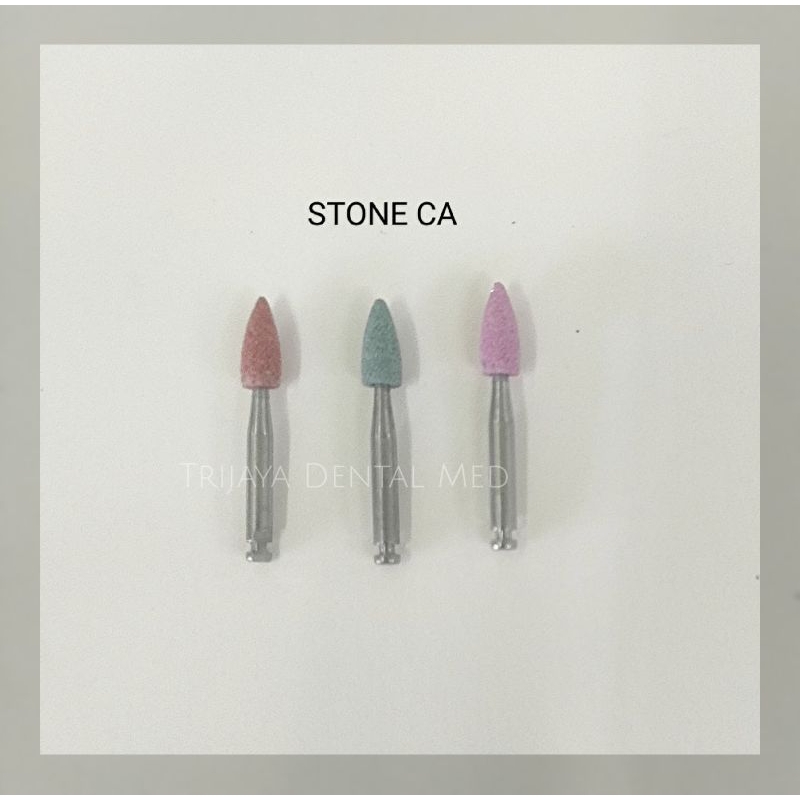 Trijaya Dental Medical Stone Bur CA/ Bur Stone Gigi/ Bur batu gigi / Bur stone kecil