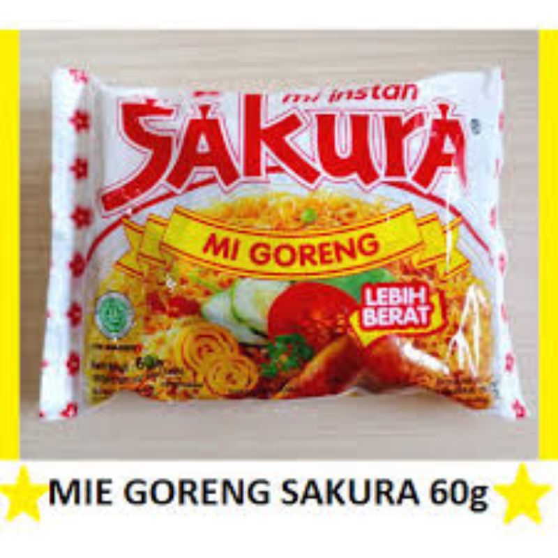 

Mie Goreng Sakura 60g