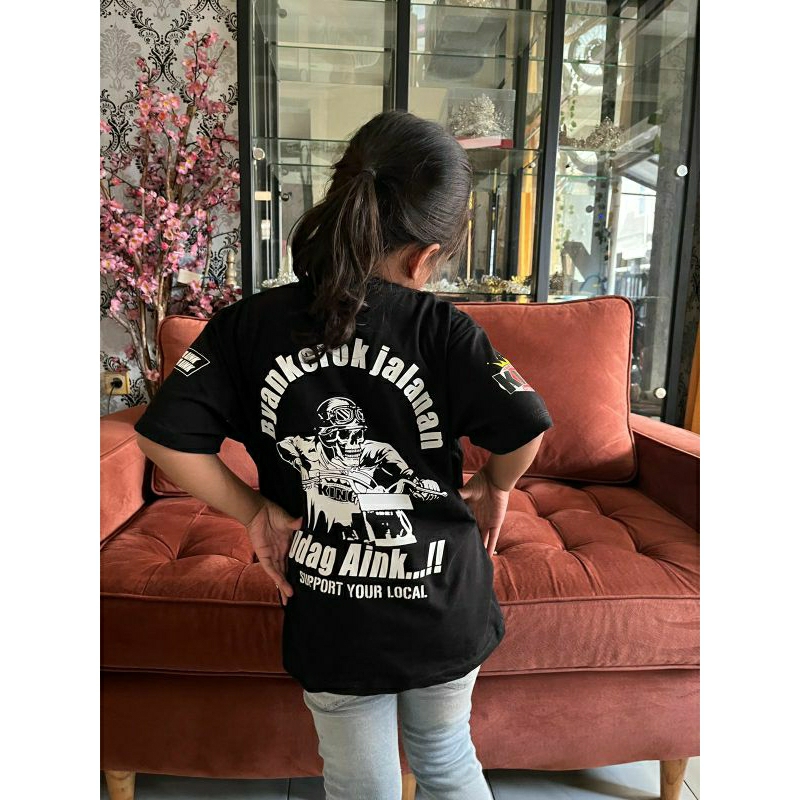 Kaos Motor RX KING OFFICIAL BYANKEROK JALANAN / KAOS JERSEY HOODIE JAKET T-SHIRT