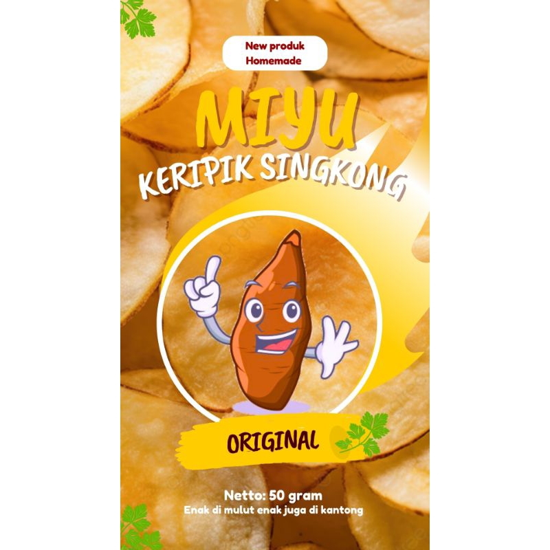 

MIYU KERIPIK SINGKONG