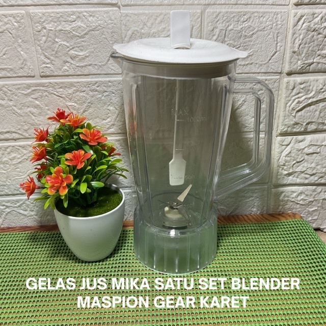 GELAS JUS BLENDER MASPION GEAR KARET MT-1206 MT-1207 + BUBBLE WRAP