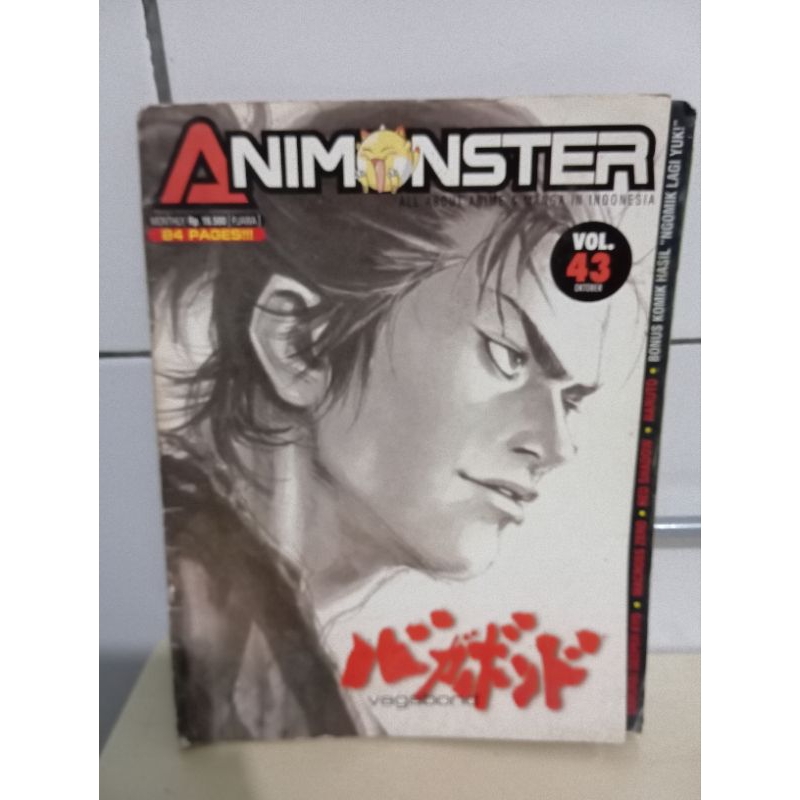 Majalah Animonster edisi Vagabond