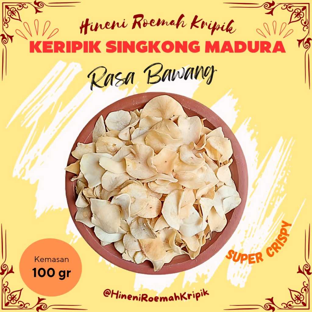 

KRIPIK SINGKONG MADURA BABY 50g & 100g