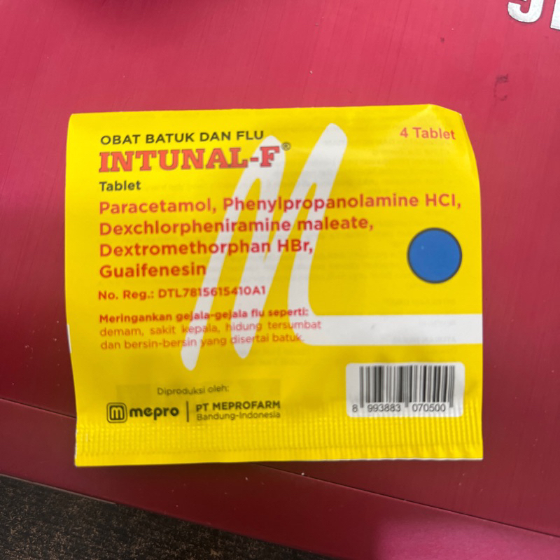 Obat Batuk Dan Flu Intunal