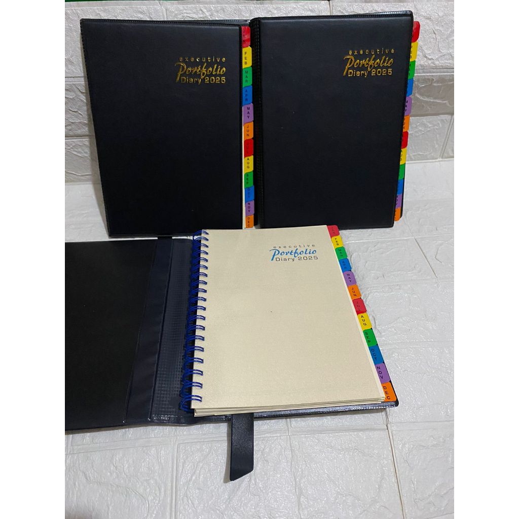 

BUKU Agenda executive forfolio diary tahun 2025