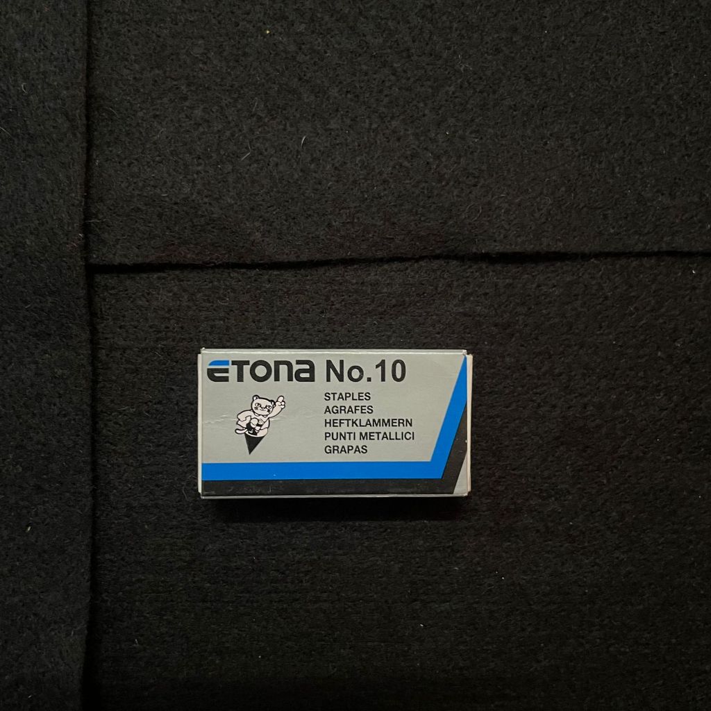 

Etona Isi Stapler / Staples / Hekter no. 10 (kecil)