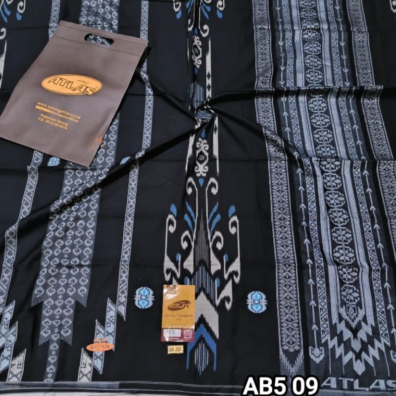 sarung ATLAS PREIUM 975 SONGKET JACQUARD SARUNG BHS ATLAS BRONZE